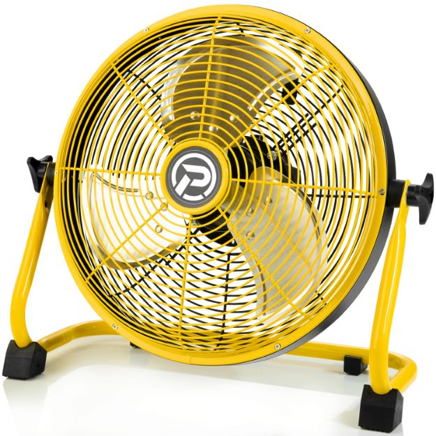 15600mAh 12 Inch Rechargeable Battery Operated Floor Fan