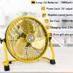 15600mAh 12 Inch Rechargeable Battery Operated Floor Fan